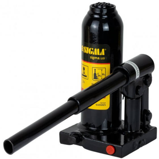 Домкрат пляшковий 2 тонни 181-345мм SIGMA | Зображення 6