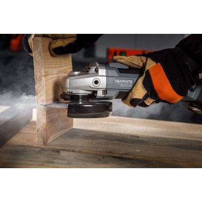 Шлифовальная машина Graphite Energy+ 18V, 125мм, 9200об/мин, 2.28кг (без АКБ и ЗУ) (58GE142) | Зображення 9