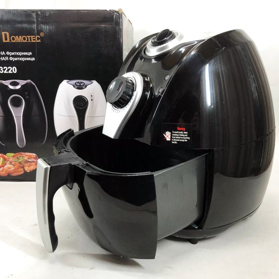 Безмасляная фритюрница, Фритюрниця маленька, Настільна фритюрниця, Аерофритниця, Фритюрница для блюд OR-38 | Зображення 1