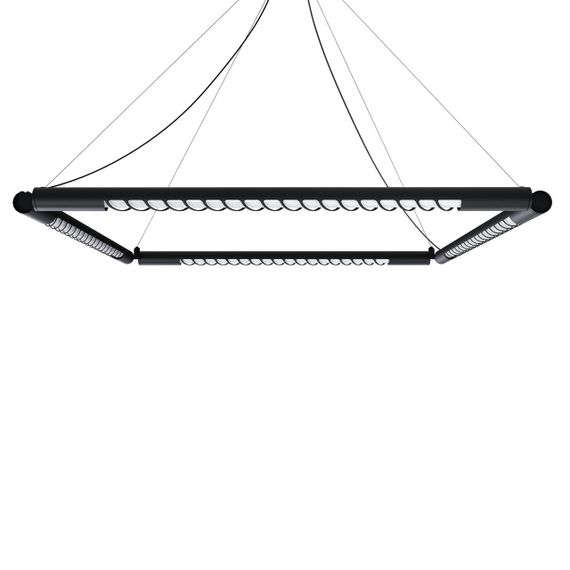 Світильник лінійний Starlight B 670 Angle4 Чорний, Atmolight | Зображення 1
