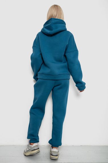 Спортивный костюм женский на флисе, цвет синий, 238R5726 | Зображення 3