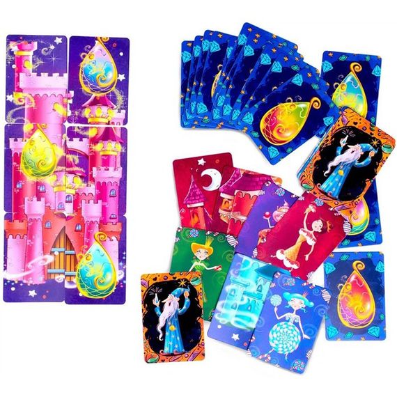 Настольная развлекательная игра "Волшебные кристаллы" VT8077-04, 50 карт | Зображення 2