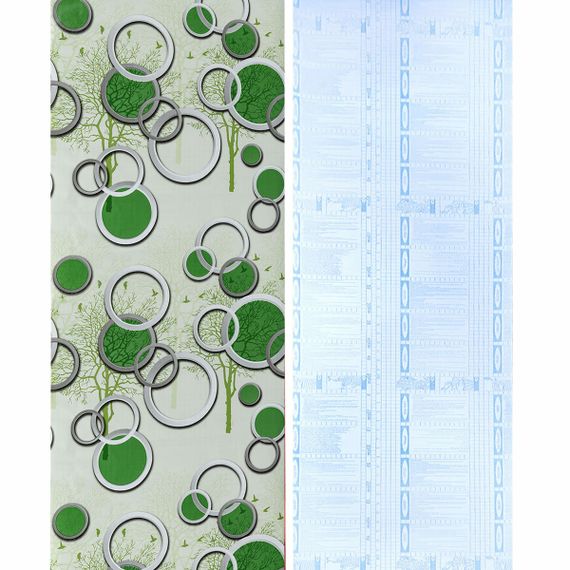 Самоклеюча плівка на паперовій основі зелені дерева 0,45х10м SW-00000797 | Зображення 2
