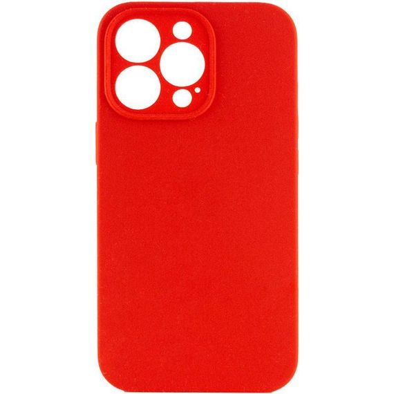 Чохол Silicone Case Full Camera Protective (AA) NO LOGO для Apple iPhone 16 Pro Max (6.9") Червоний / Red