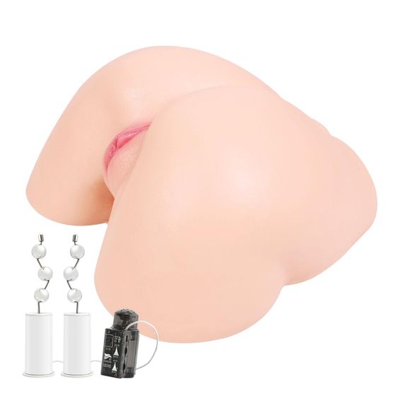 Мастурбатор Kokos 002 Hanna ONAHOLE Real Hips 2WayPlus з вібрацією й масажем Sex Aura | Зображення 1