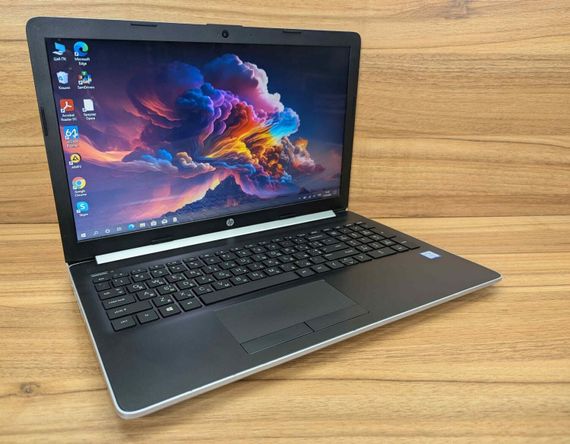 Ноутбук HP 15-da1005dx / 15.6" (1366x768) TN / Intel Core i7-8565U (4 (8) ядра по 1.8 - 4.6 GHz) / 8 GB DDR4 / 256 GB SSD / Intel UHD Graphics / WebCam / Windows 10 б/у + Подарок Беспроводная мышь / USB | Зображення 3
