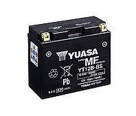 Аккумулятор МОТО Yuasa 12V 10,5Ah MF VRLA Battery YT12B-BS(сухозаряжений)