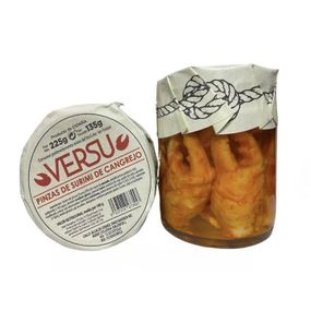 Клешни краба в растительном масле (сурими) Versu 225г (стекло)