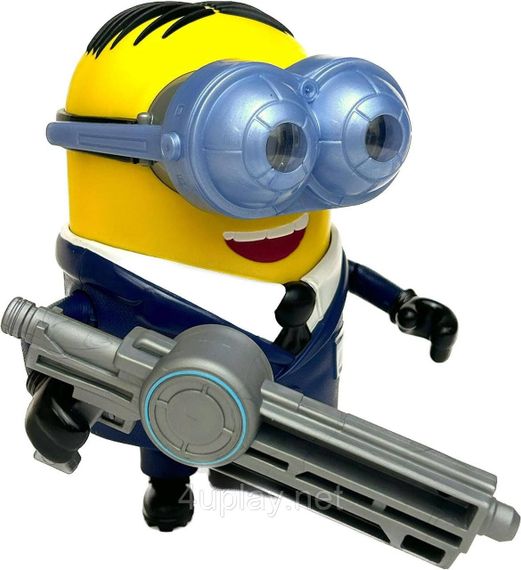 Игровая фигурка миньона Дэйв из Гадкий я 4 Оригинал Minions Despicable Me 4 Agent Dave Figure 14 см | Зображення 2