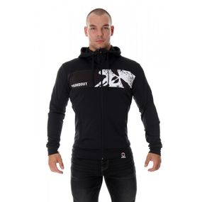 Толстовка чоловіча з капюшоном Poundout Gea HATE black, XXL