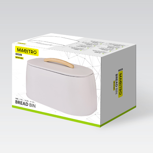 Хлібниця бежевий MR-1675-BEIGE Maestro | Зображення 3