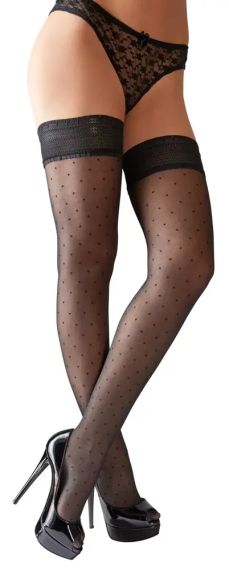 Панчохи на силіконі Зухвалі Крапки sexstyle | Зображення 1