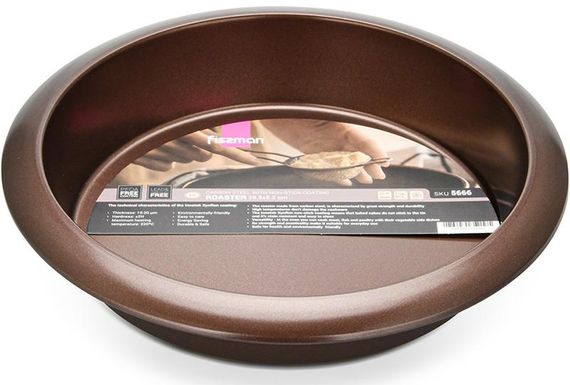 Форма для випічки Fissman Chocolate Ø29.5х5см кругла з антипригарним покриттям | Зображення 4