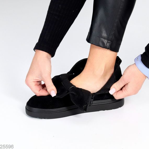 Дизайнерські чорні черевики дезерти натуральна замша в асортименті | Зображення 8