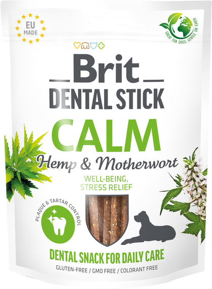 Ласощі для собак Brit Care Dental Stick Calm заспокійливі, 251г