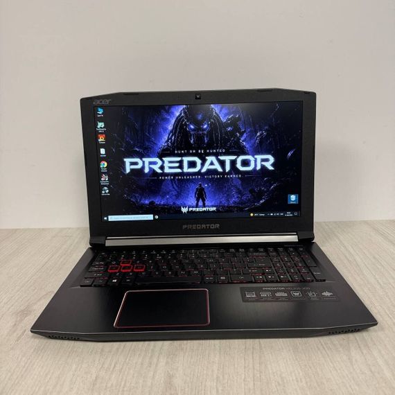 Игровой ноутбук Б-класс Acer Predator Helios 300 G3-571 / 15.6" (1920x1080) IPS / Intel Core i7-7700HQ (4 (8) ядра по 2.8 - 3.8 GHz) / 8 GB DDR4 / 256 GB SSD + 1000 GB HDD / nVidia GeForce GTX 1060, 6 GB GDDR5, 192-bit / WebCam б/у | Зображення 1