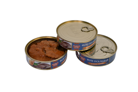 Филе сельди в соусе «Паприк» Рыбацкая Артель 160 г | Зображення 2