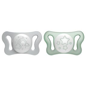 Пустышка Chicco Physioforma Micro силиконовая от 0 до 2 месяцев Нейтральная 2 шт (75126.41)
