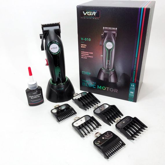 Аккумуляторная машинка-триммер для стрижки волос VGR, Триммер для сложной стрижки волос MX-15