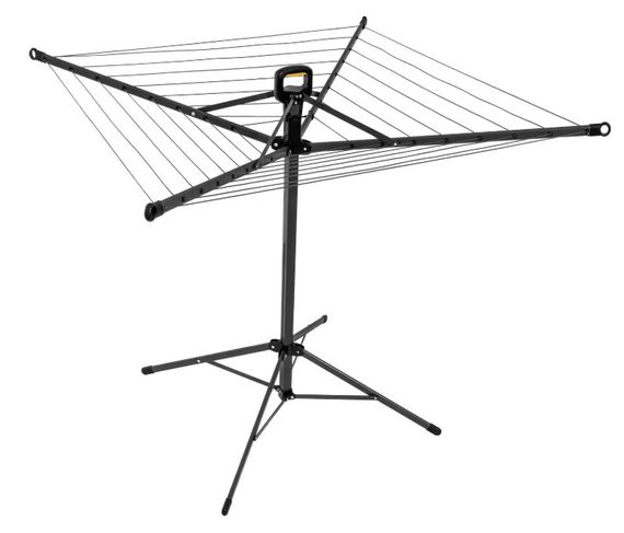 Сушарка для білизни підлогова Casa Si Pop-Up Rotary 20m Anthracite (CS92039B)