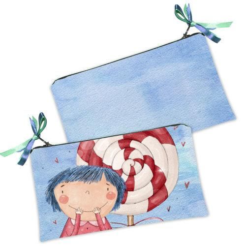 Косметичка жіноча Обожаю сладкое 20х12 см (K_18L025)