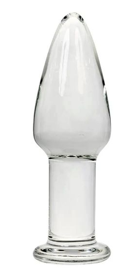 Анальний плаг зі скла EGZO EAP-F (довжина 9.9 см, діаметр 4 см ) sexstyle | Зображення 1