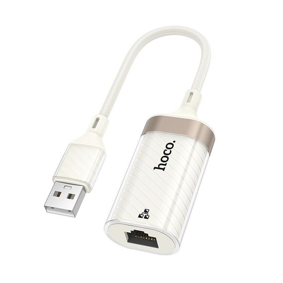 Контроллер HOCO UA41 USB 2.0 to Ethernet - Сетевой адаптер 10/100Mbps | Зображення 1