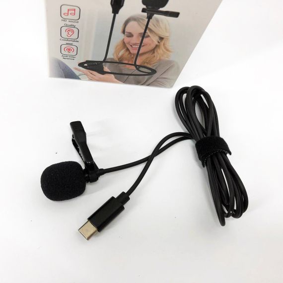 Петличный мини-микрофон DM TYPE-C MK-3 JR-31 | Зображення 2