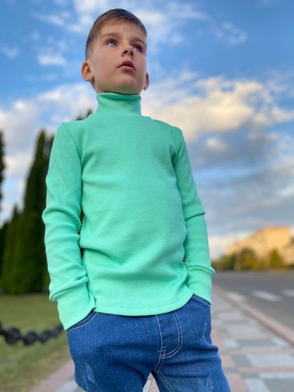 Водолазка дитяча Носи своє 104 Зелений (p-2963-101198) | Зображення 3