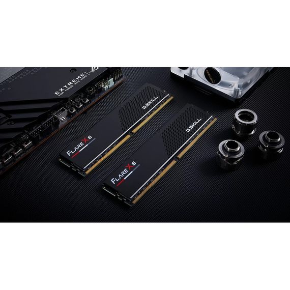 Модуль пам'яті для комп'ютера DDR5 32GB (2x16GB) 5600 MHz Flare X5 G.Skill (F5-5600J3636C16GX2-FX5) | Зображення 4
