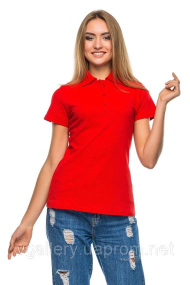 Футболка ПОЛО жіноча з довгим рукавом — тканина-лакоста L