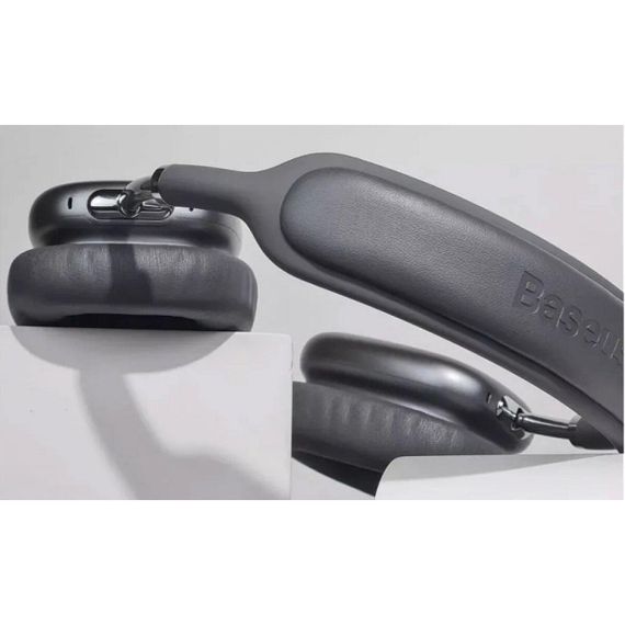 Беспроводные наушники Baseus Bowie H2 Noise-Cancelling Wireless Headphone Grey | Зображення 5