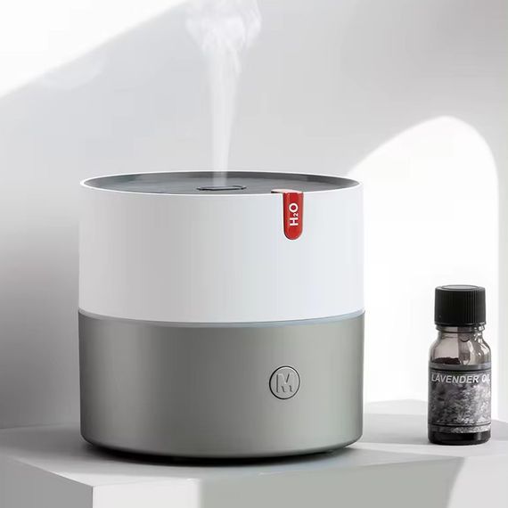 Зволожувач повітря з підсвічуванням WX107 Type-C/5V USB 230ml White | Зображення 1