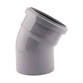 Коліно каналізаційне PPR TA Sewage 110, 22° TASEBPP22110