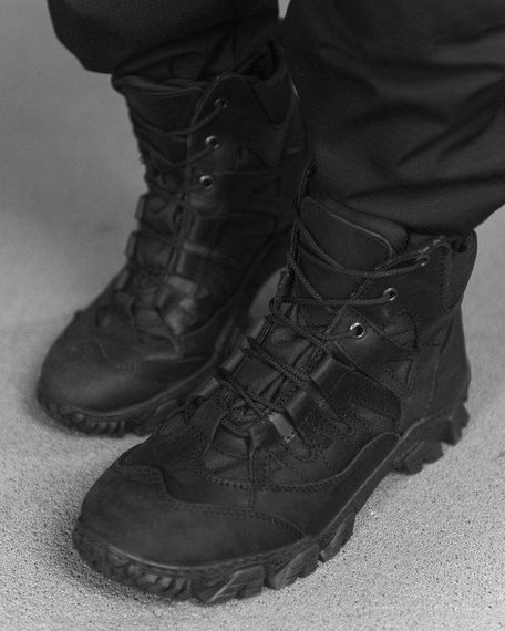 Тактические ботинки dragon  total black ОР6370 | Зображення 1