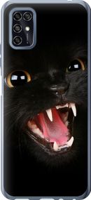 Чехол на ZTE Blade V2020 Smart Чёрная кошка "932u-2458-17620"