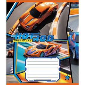 Зошит учнівський "Супертрак" 018-530353K-2 в клітинку, 18 аркушів