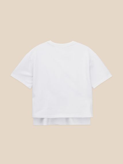 Футболка однотонна жіноча LAWA WTC02490 3XL Білий shop (2000999617508) | Зображення 2