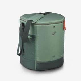 Сумка-холодильник 100 для кемпінгу 20 л зелена - One Size