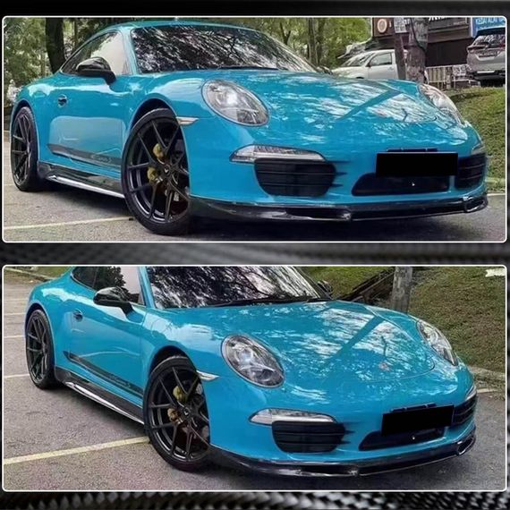 Накладка на передній бампер Lip (для Carrera 2011-2015, Карбон) для Porsche 911 рр | Зображення 3