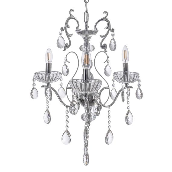 Люстра подвесная хрустальная свеча E14 40W (BCL-668S/3) | Зображення 1