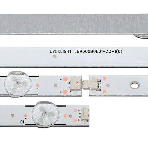 LED підсвітка Samsung TV 50" EVERLIGHT LBM500M0801-Z0-1(0) 58.50T38.001 UE50NU700 T500QVN03.0 10шт. | Зображення 1