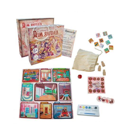 Настольная игра "Дом ангелов Strateg 30101, 5 деревянных фигурок | Зображення 1