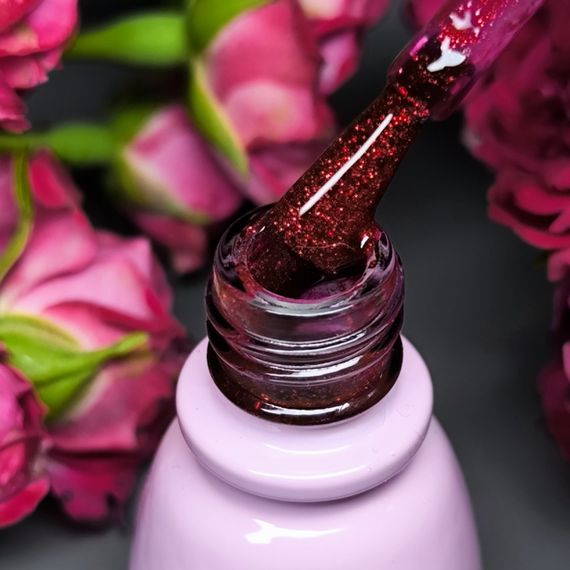 Гель-лак Toki-Toki Lady in Red LR 05 рубіновий з блиском 5мл