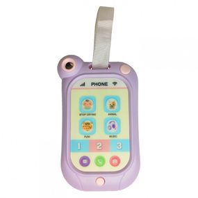 Игрушка мобильный телефон G-A081 интерактивный  Violet