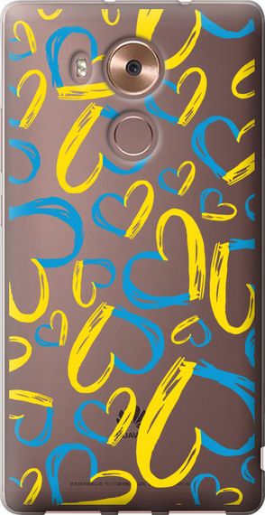 Чехол на Huawei Mate 8 Сердца UA "5292u-269-17620"