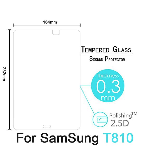 Захисне і загартоване скло Primo для планшета Samsung Tab S2 9.7" (T810 / T811 / T815 / T819) | Зображення 3