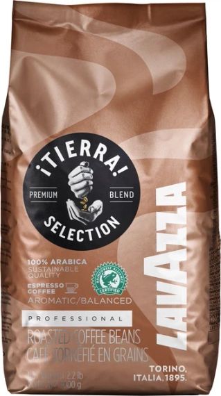Кава в зернах Lavazza ¡Tierra! Selection, 1 кг (100% Арабика)