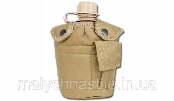 ФЛЯГА З ЧАШКОЮ MIL-TEC LC2 COYOTE 14506005 1Л