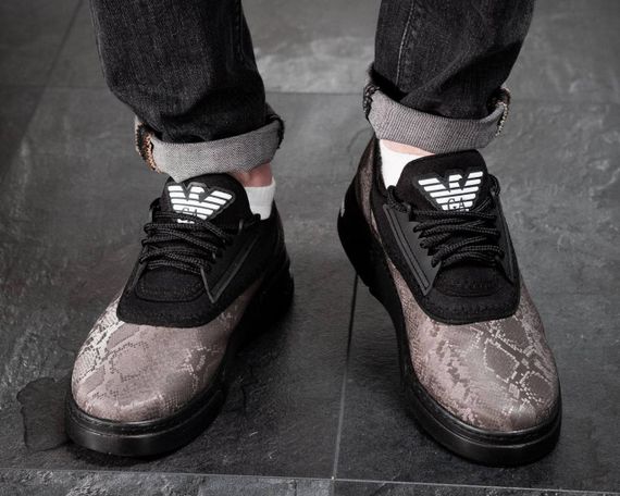 Кросівки Emporio Armani EA7 Exchange Sand Snake | Зображення 5